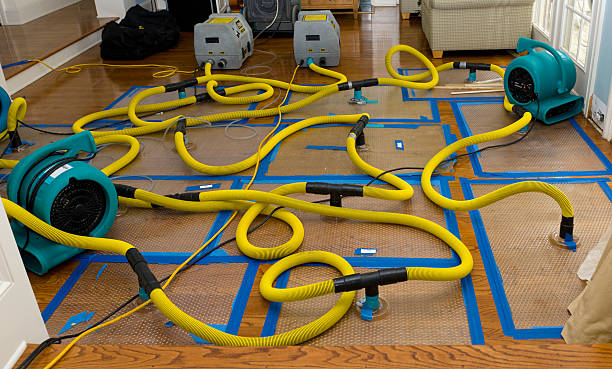 Professional Crawl Space Water Removal technician working in Lenapah, OK